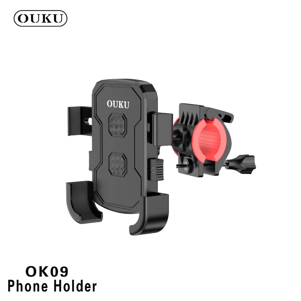 OUKU OK09 ที่ยึดมือถือสำหรับจักรยาน มอเตอร์ไซต์ แท่นยึดมอไซต์ ที่จับโทรศัพท์ ที่ยึดมือถือ ที่ยึดโทรศัพท์ ที่วางมือถือ รูปที่ 8