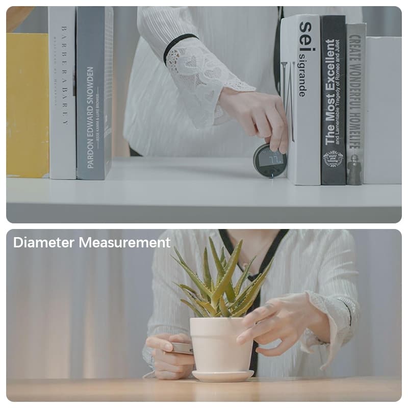 Duka Measuring Instrument เครื่องวัดอัจฉริยะ ไม้บรรทัด มี 8 ฟังก์ชั่น Tape Measure วัดขนาด เครื่องวัดระยะ รูปที่ 9