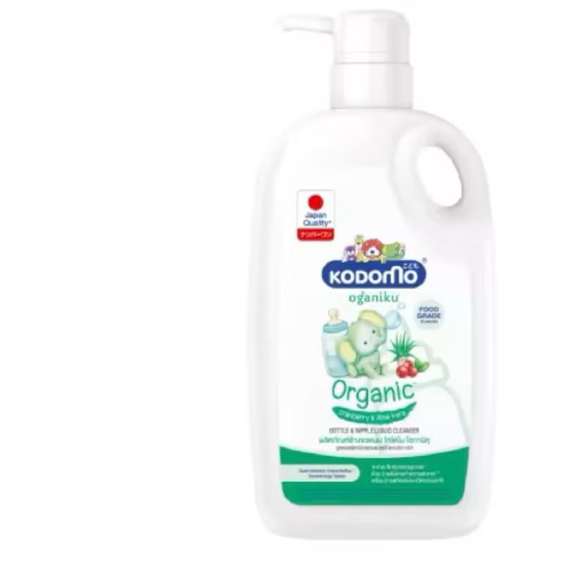 KODOMO น้ำยาล้างขวดนม 650-1ขวด/650มล. 1 ขวด+ชนิดถุงเติม 600 มล. 1 ถุง หรือ1ขวด650 G17XX31 รูปที่ 2