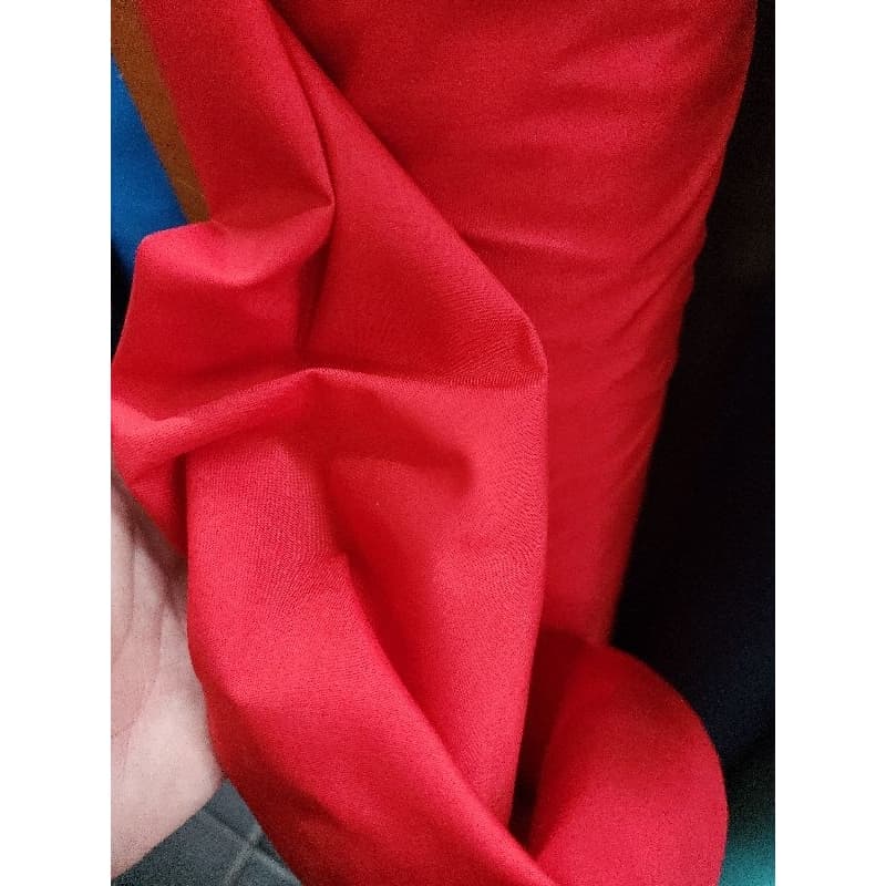 มีส่งด่วนทันที ผ้าคอตตอน สีพื้น โทเร โจงกระเบน เรียนรำ หน้ากว้าง มีให้เลือกมากกว่า30+สี เมตร หลา กว้าง 115 ซม รูปที่ 2