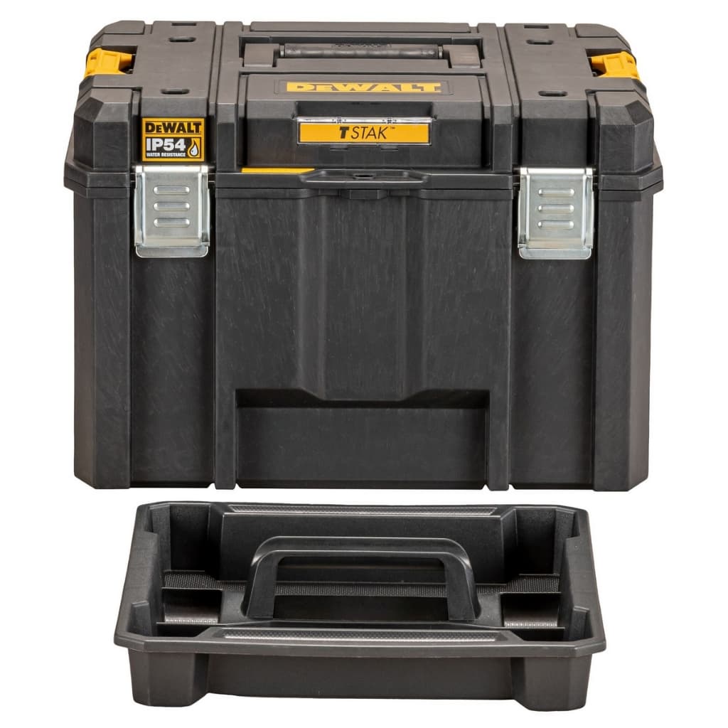 แท้ ส่งด่วนDEWALT ชุดกล่องเครื่องมือ รุ่น DWST83346-1 ขนาดใหญ่ มีถาด TSTAK ช่องใหญ่ 44 ลิตร กล่องเครื่องมือ รูปที่ 8