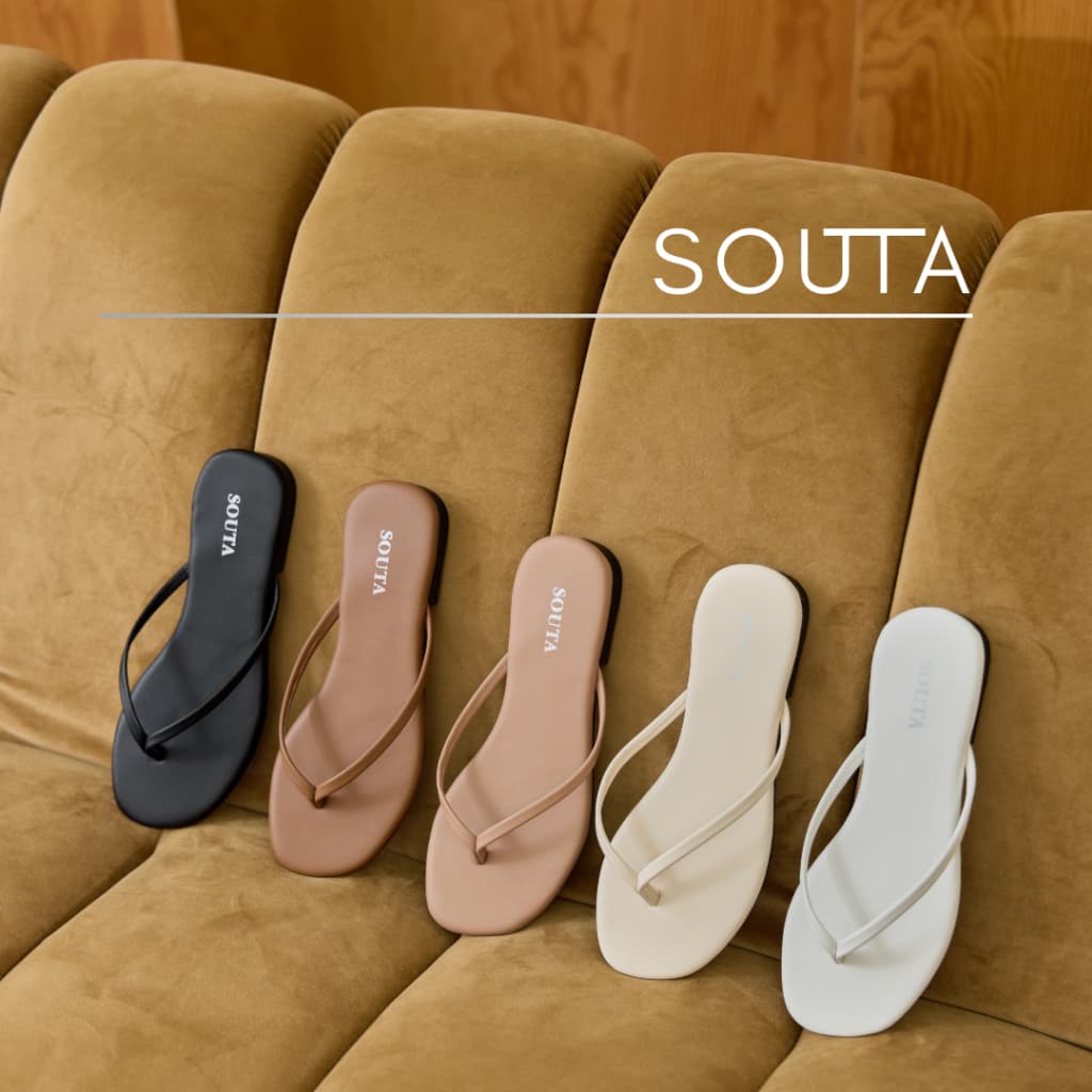 The Sayo by Souta รองเท้าแตะ แบบคีบ size 35-41 ผู้หญิง Everyday Look 5 สี
