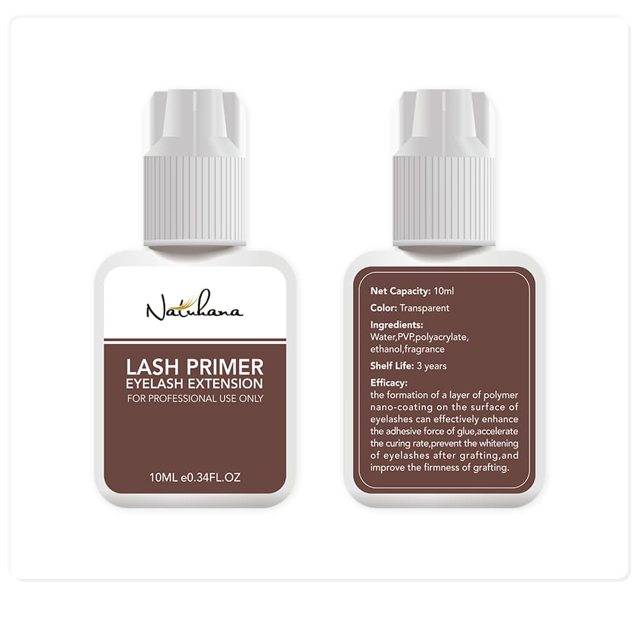 ไพรเมอร์ขนตา PRIMER NATUHANA อายไพรเมอร์ เสริมการยึดเกาะของกาว ช่วยให้ขนตาติดทน 10ml สำหรับช่างมืออาชีพ ในไทย รูปที่ 5
