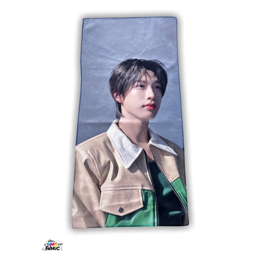 ผ้าเช็ดตัวสกรีนลาย ผ้าเช็ดผมสกรีนลาย รูปที่ 4