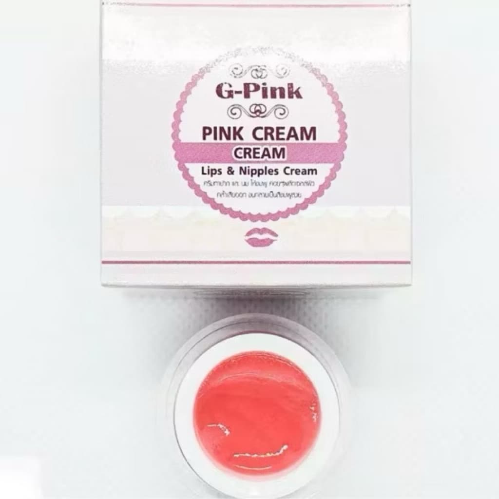 G PINK จีพิ้งค์ ครีมทาปากชมพู และ นมชมพู รูปที่ 1
