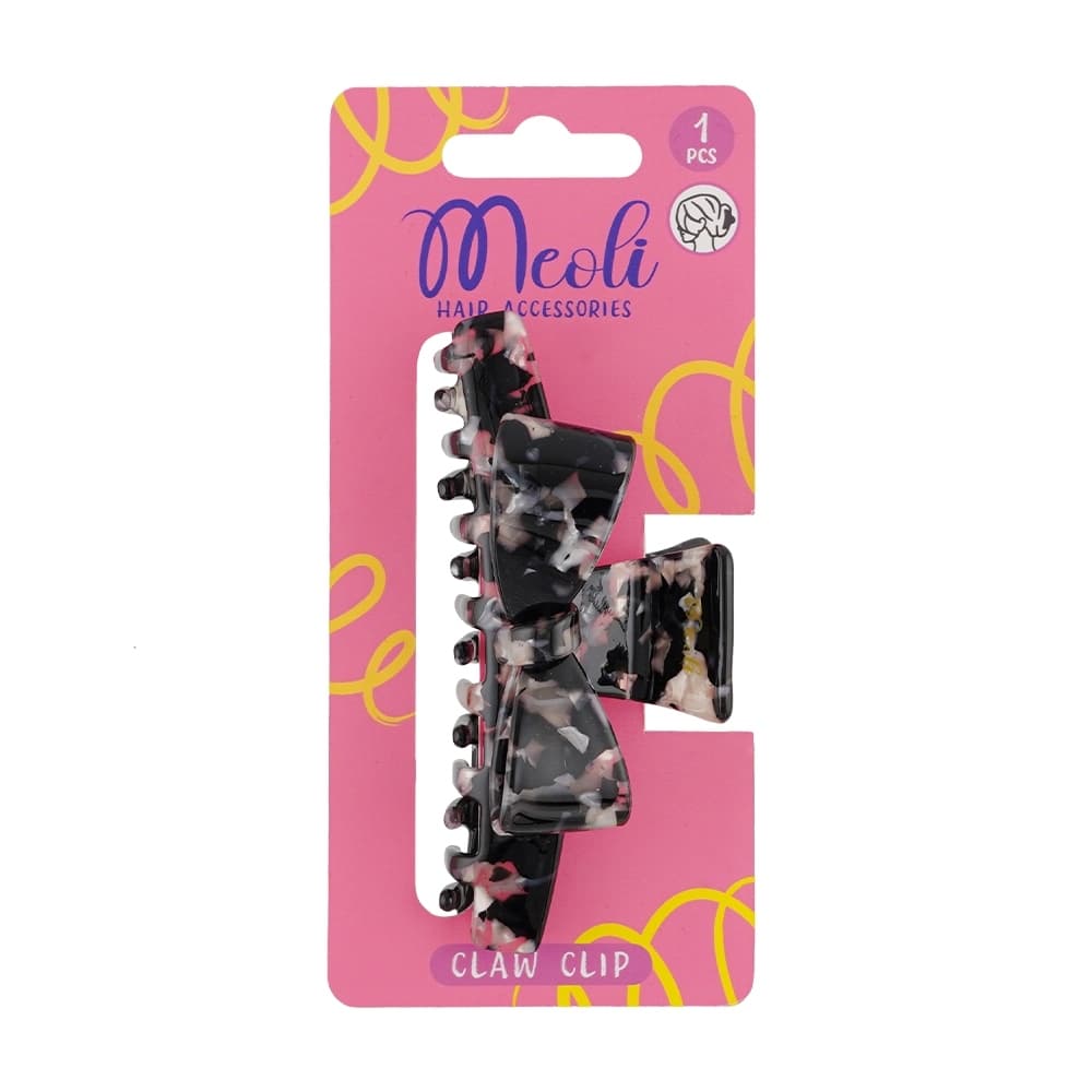 Meoli Hair Accessories - Claw Clip XL 60262 กิ๊บหนีบผม กิ๊บติดผม ถนอมเส้นผม กิ๊บขนาดใหญ่ สีไข่มุก สีกระ รูปที่ 4