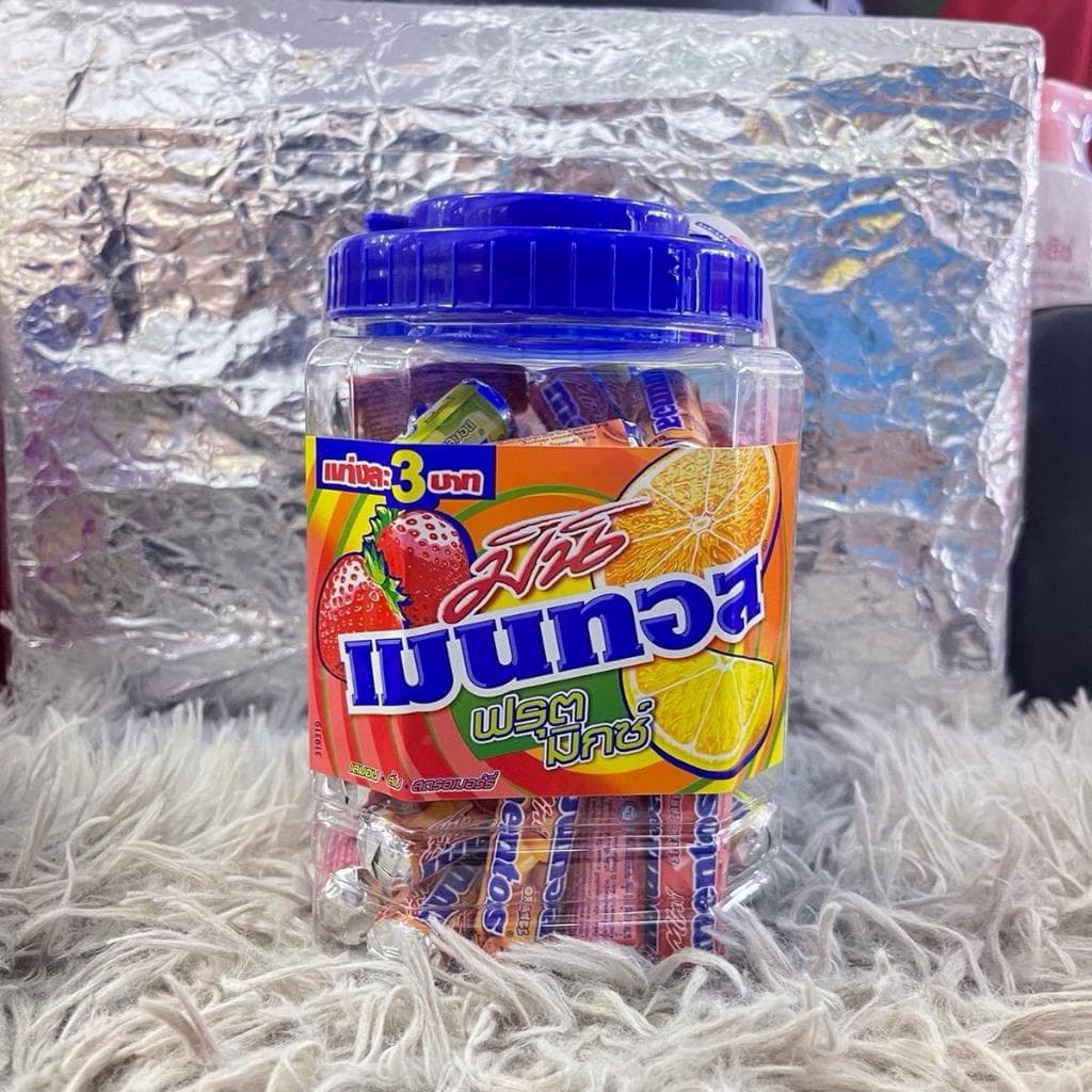 มินิ เมนทอส กลิ่นผลไม้ต่างๆ ขนาด 500 กรัม รูปที่ 2