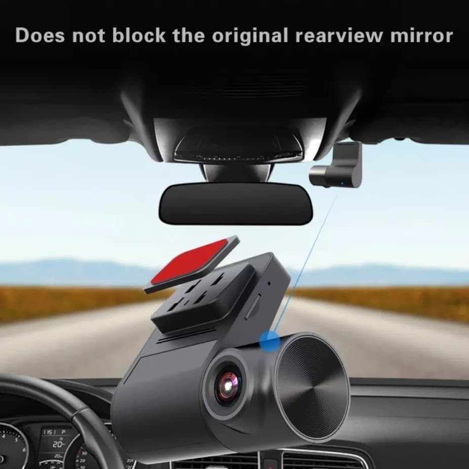 กล้องติดรถยนต์ V2 WiFi Dash CAM 1080p ดูผ่าน App มุมกว้าง 150องศา กล้องันทึกวิดีโอ DVR dashcam รูปที่ 7