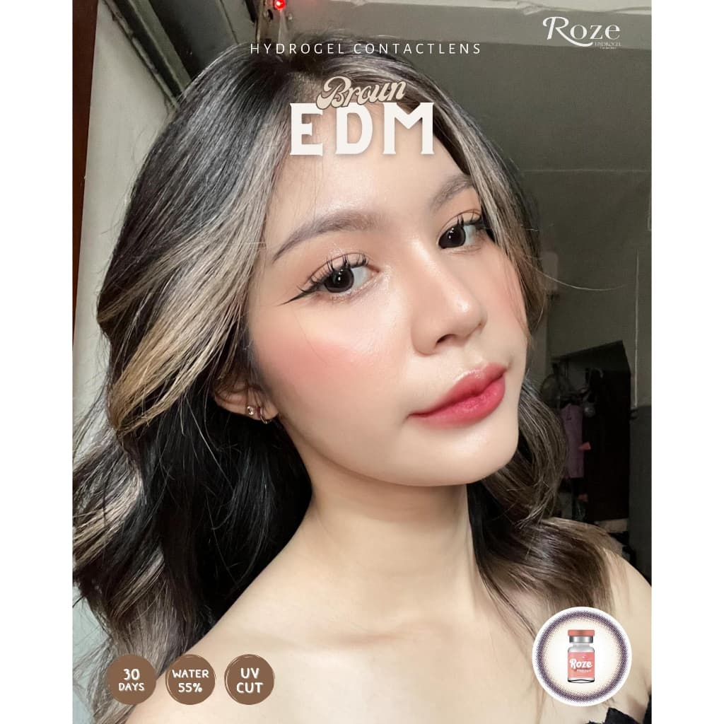 คอนแทคเลนส์ HydrogelขนาดกลางEDM รูปที่ 5