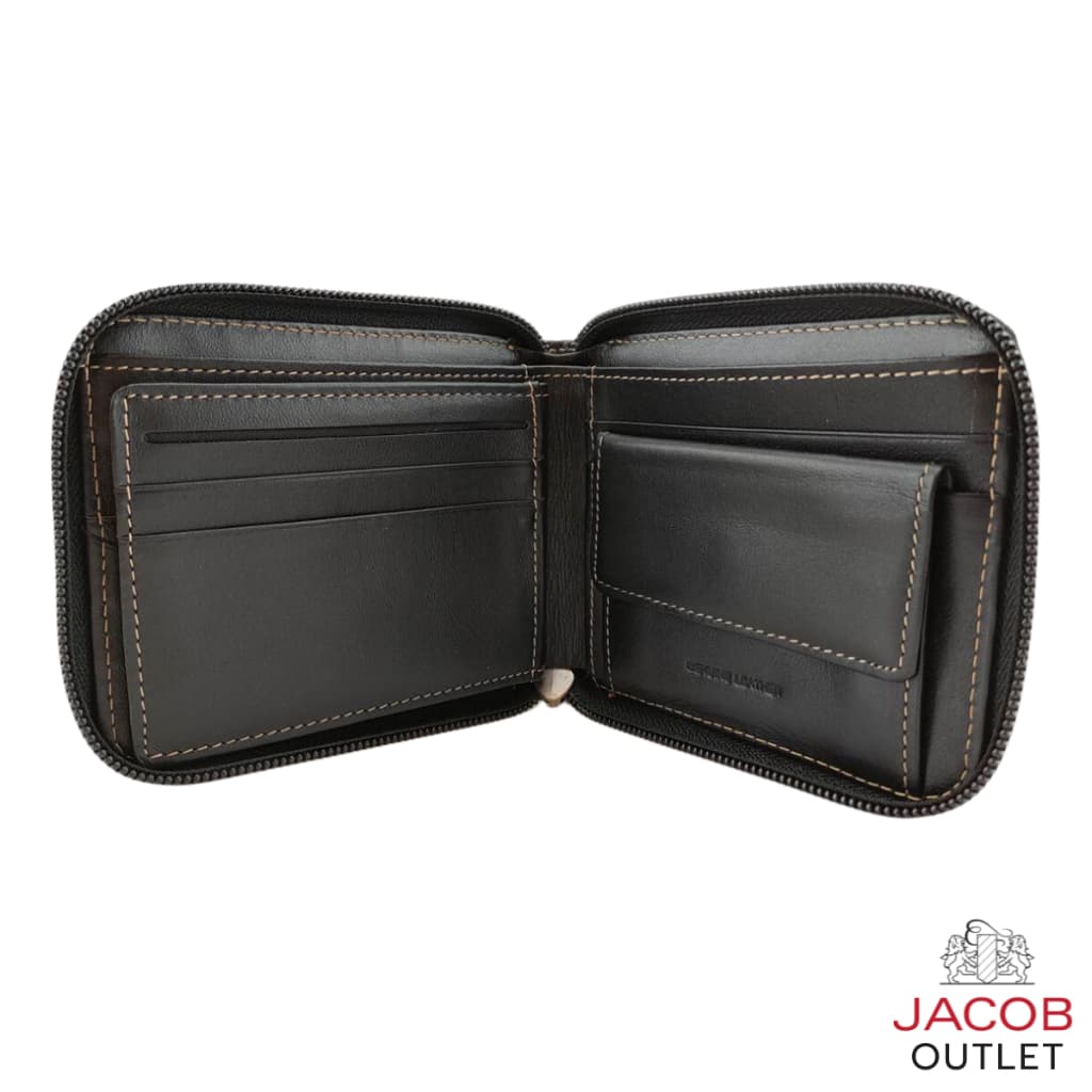 JACOB กระเป๋าสตางค์ชาย ทรงซิปรอบ - รุ่น 21924 รูปที่ 7