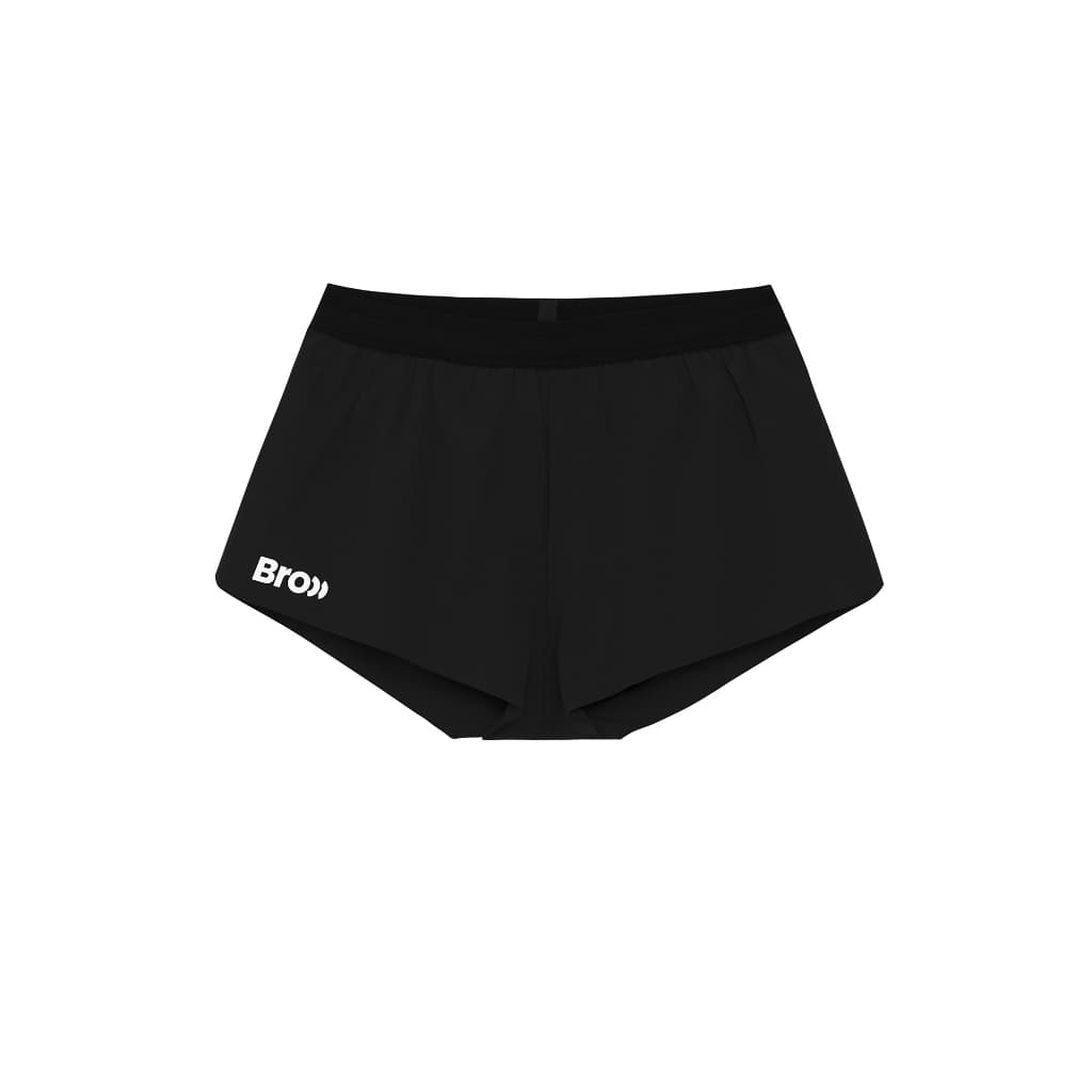 BROOO RUNNING SHORTS SS24 MEN BLACK รูปที่ 1