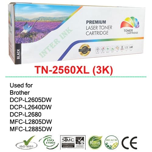 ตลับหมึก Brother DCP-L2605DW/ DCP-L2640DW/ DCP-L2680 สีดำ Full Color รูปที่ 1