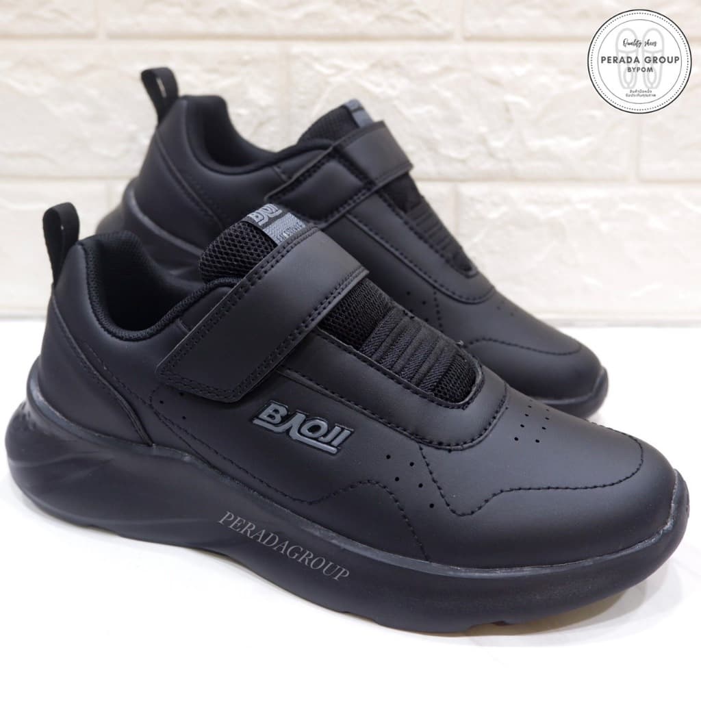 ออกบิลเบิก รร. ได้ค่ะ Baoji แท้% ใหม่ล่าสุด หนังนิ่มลุยน้ำได้ แบบเทป พื้นสูง 3.8 เซน รุ่น BJW1097 ไซส์ 37-41 รูปที่ 2