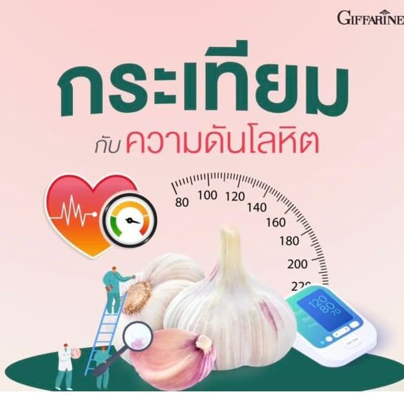 กระเทียมกิฟฟารีน กระเทียมแคปซูล GARLICINE GIFFARINE กระเทียมบริสุทธิ์ มีความเข้มข้นสูง รูปที่ 4