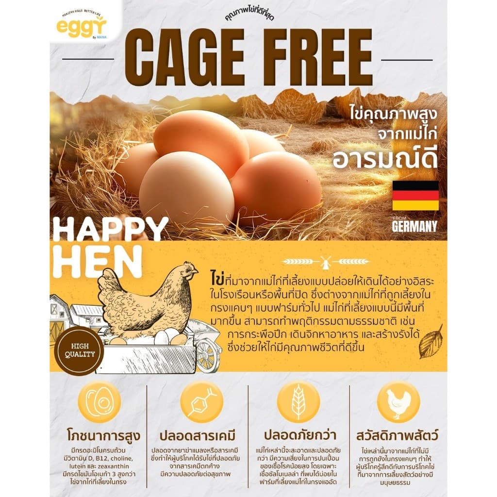 ของแท้ EGGY PROTEIN by MANA โปรตีนไข่ขาว สนยุกต์ ทานง่ายรสชาติดี ส่งตรงจากบริษัท รูปที่ 7