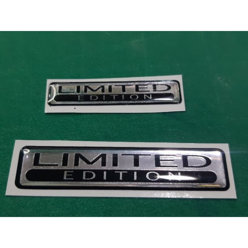 สติ๊กเกอร์แต่งรถ ลิมิเต็ด งานเรซิ่น 3D #LIMITED #EDITION รูปที่ 6