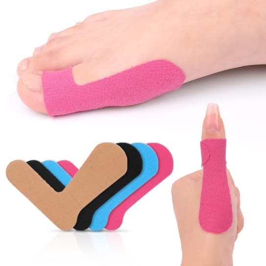 Kinesiology Tape เทปพยุงกล้ามเนื้อ ใช้บริเวณ นิ้วมือหรือนิ้วเท้า 10ชิ้น รูปที่ 1