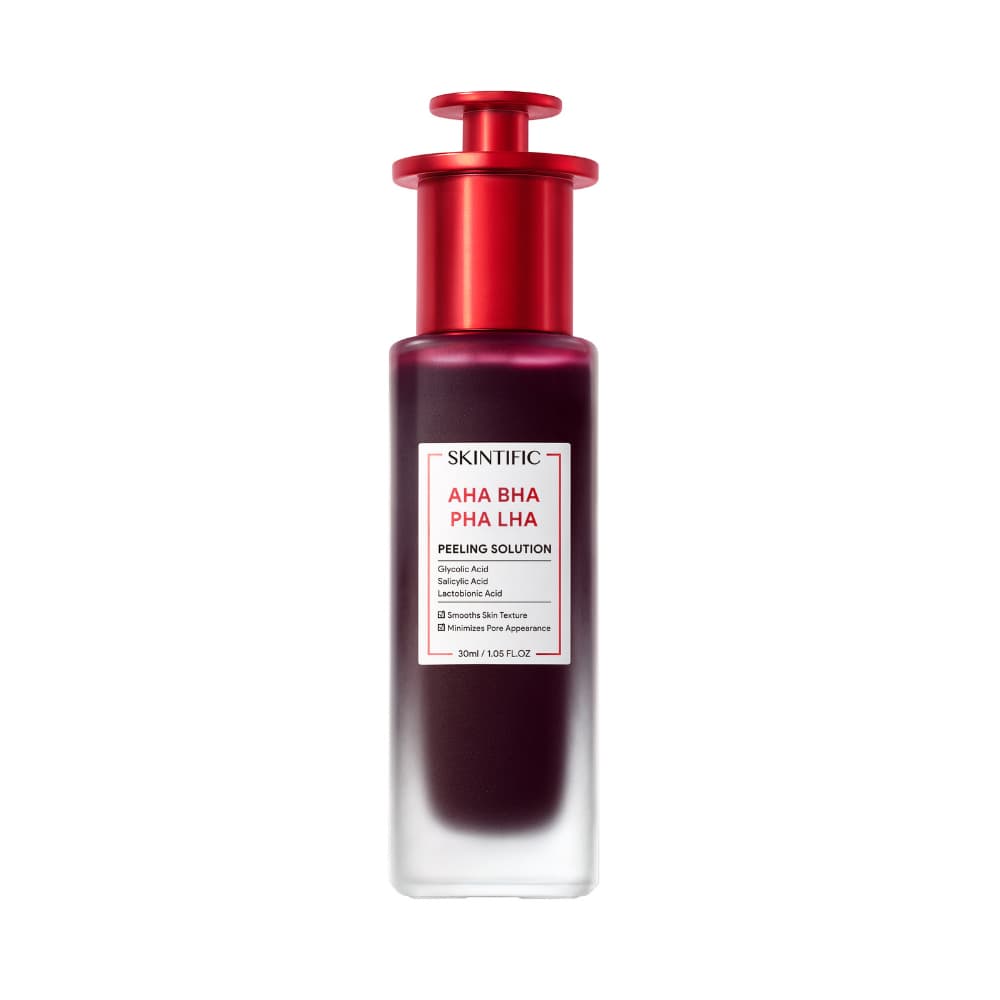 SKINTIFIC AHA BHA PHA LHA Peeling Solution เซรั่มบำรุงผิวหน้า 30ml รูปที่ 3