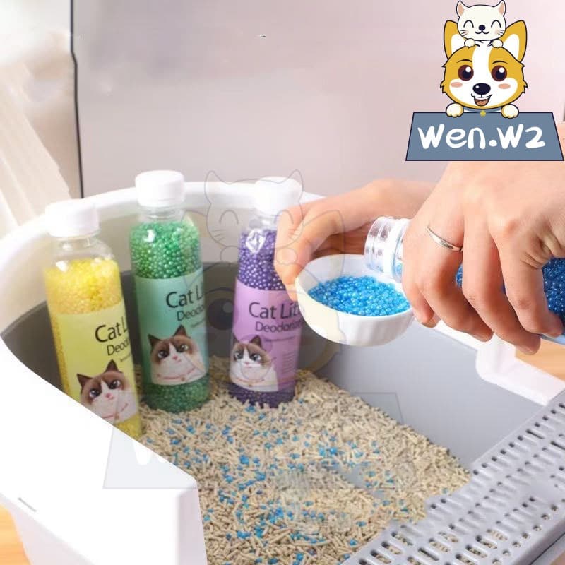 wen.W2 ที่ดับกลิ่นอึแมว ที่ดับกลิ่นฉี่แมว ที่ระงับกลิ่น เพียงโรยใส่กะบะทรายแมวกลิ่นจะค่อยๆหาย รูปที่ 3