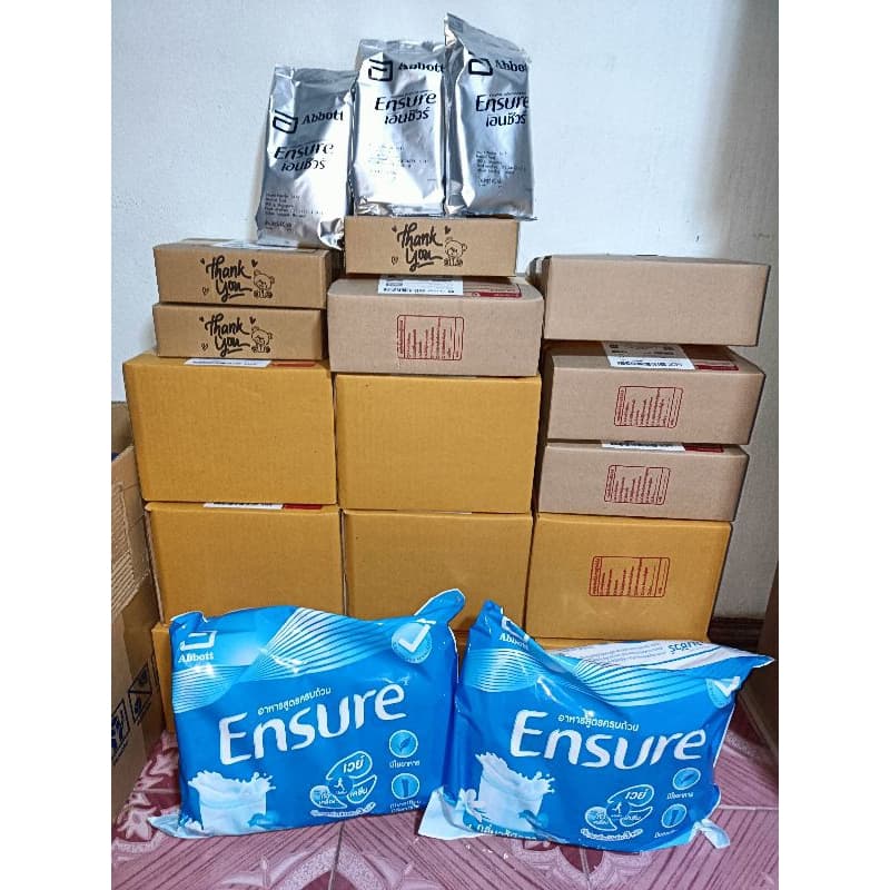 Ensure เอนชัวร์ วานิลลา แบบถุงเติม ร้านเดิม ขายดี มีรีวิว รูปที่ 8