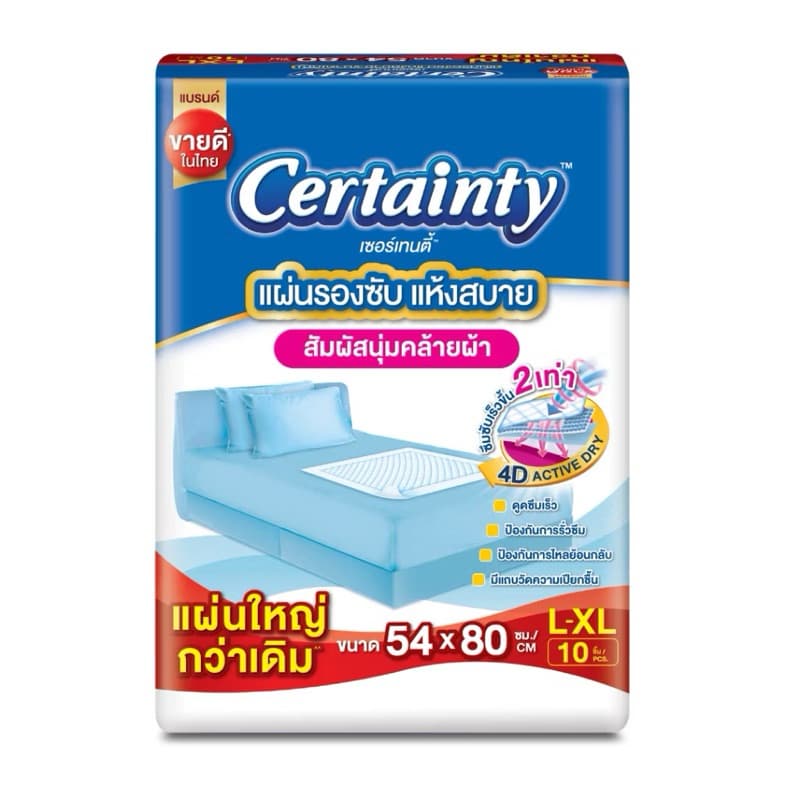 Certaintyแผ่นรองซับผู้ใหญ่ รูปที่ 2