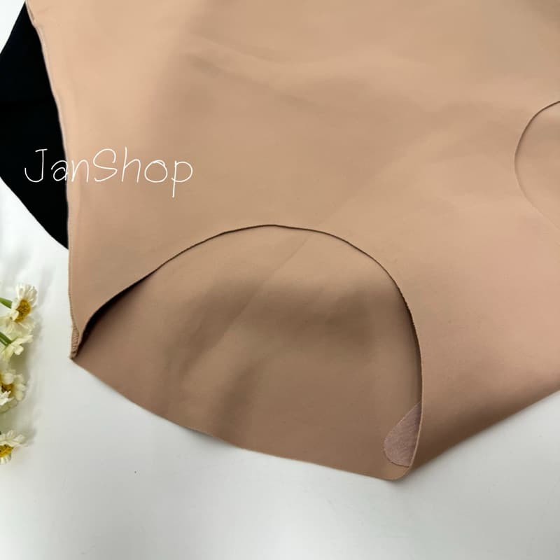 กางเกงในไร้ขอบเอวสูง ผ้ายางพารา Freesize-4XL รูปที่ 5