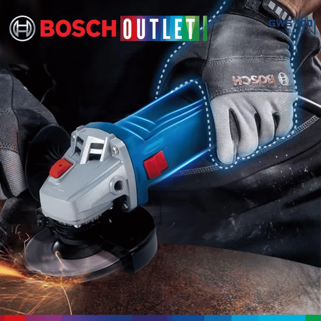 BOSCH GWS 700 เครื่องเจียรไฟฟ้า 710 w. #0 601 3A3 1K0 รูปที่ 7
