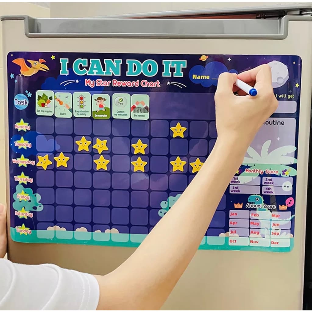 กระดานเด็กดี สร้างวินัยกิจวัตรประจำวันเด็ก - I Can Do It รูปที่ 3