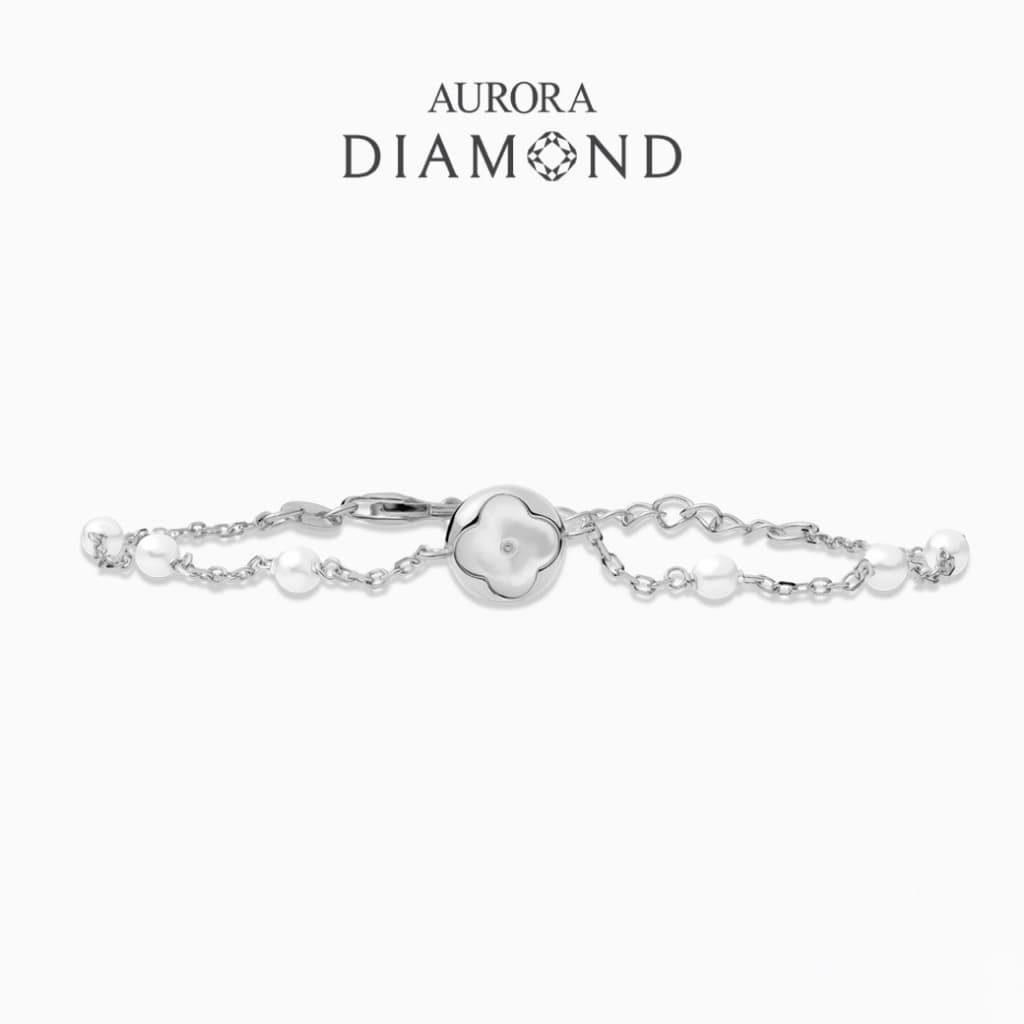 Aurora Diamond สร้อยข้อมือ Mother of Pearl Collection รูปที่ 1