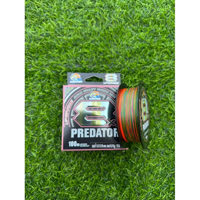 สายพีอี PE ANDAMAN PREDATOR X8 MULTI COLOR BRAI LINE สีรุ้ง ยาว 100 เมตร รูปที่ 8