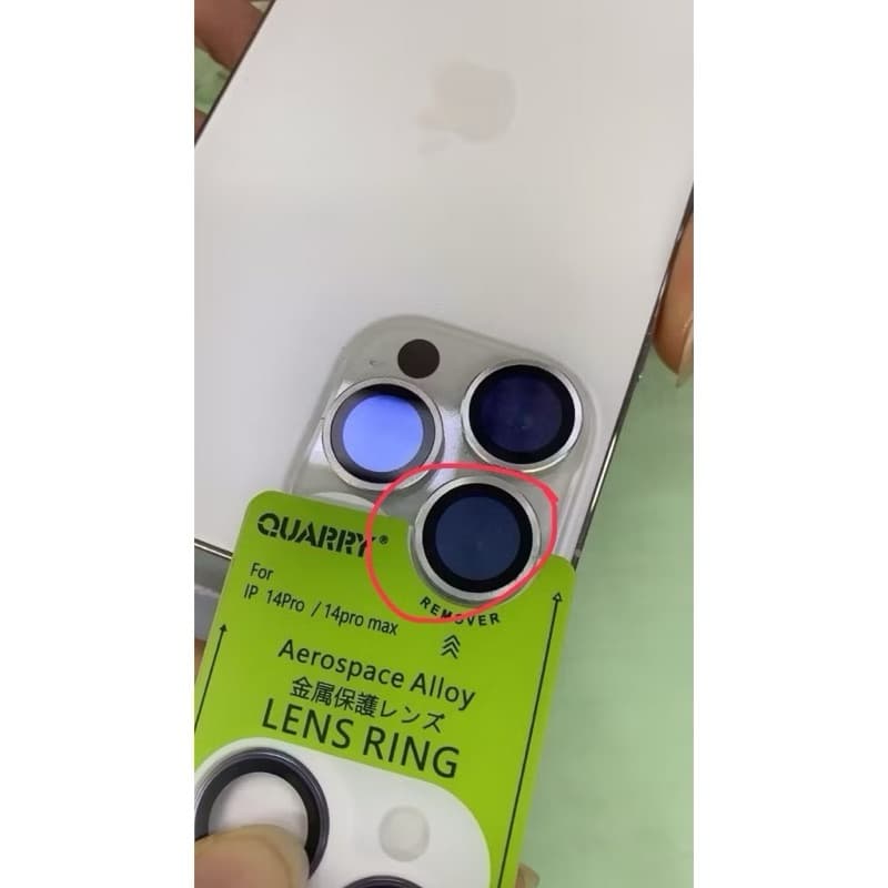 ฟิล์มกระจก ป้องกันเลนส์กล้อง สำหรับ iPhone 17/17Air/17Pro/17 PM/16/16+/16pro/16pro Max ถึง 11/11pro maxพร้อมบล็อกติด รูปที่ 8