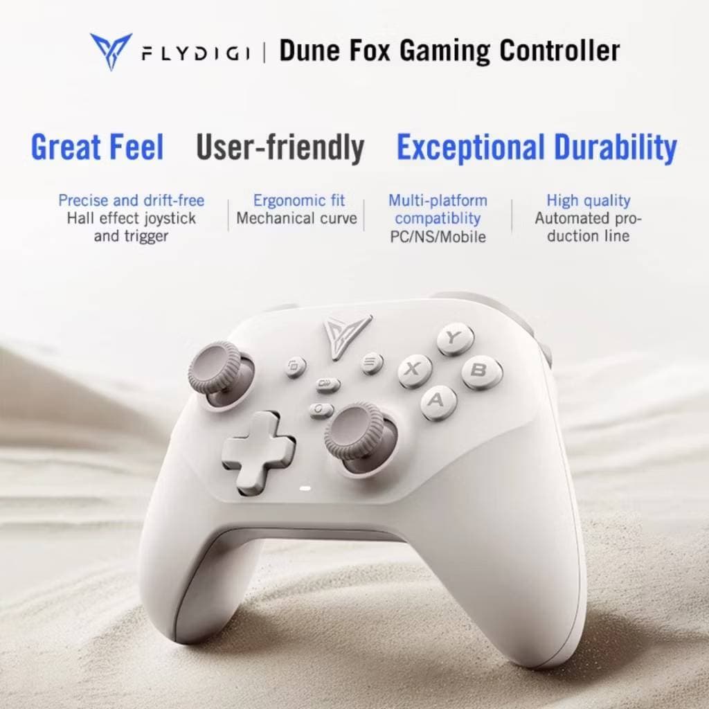ประกันศูนย์ไทย จอยเกม Flydigi Dune Fox มีปุ่ม Turbo ในตัว จอยเกมส์ Multi-Platform Controller รองรับ Android, PC, Steam รูปที่ 2