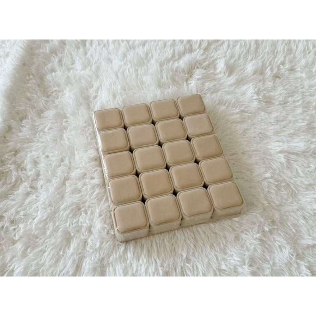 ขายส่ง 20ใบ กล่องเครื่องประดับ ราคาขายส่ง กล่องแหวน สักหลาด กล่องใส่แหวนกำมะหยี่ รูปที่ 9