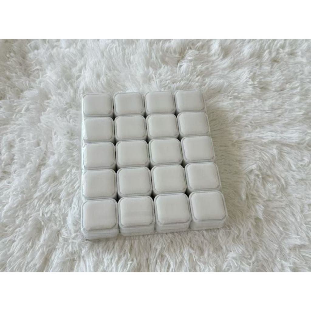 ขายส่ง 20ใบ กล่องเครื่องประดับ ราคาขายส่ง กล่องแหวน สักหลาด กล่องใส่แหวนกำมะหยี่ รูปที่ 8