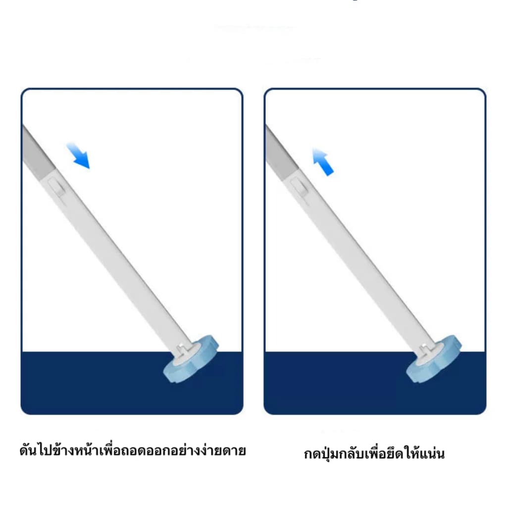 แปรงขัดส้วม ที่ขัดห้องน้ำพร้อมแผ่นน้ำยาใช้แล้วทิ้ง แปรงชักโครก ลดกลิ่น สิ่งสกปรก Cutie world รูปที่ 6