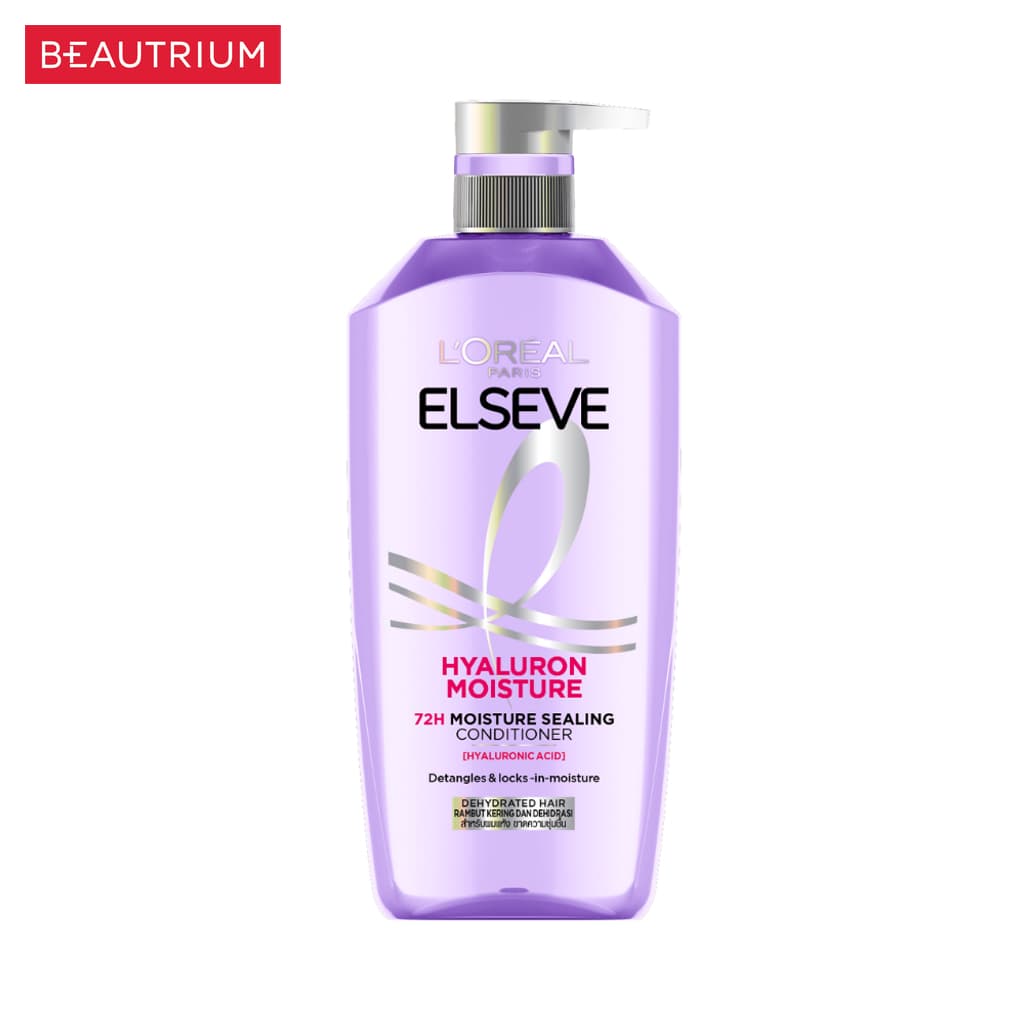 L'ORÉAL PARIS Elseve Hyaluron Moisture 72h Sealing Conditioner ครีมนวดผม 375ml รูปที่ 2