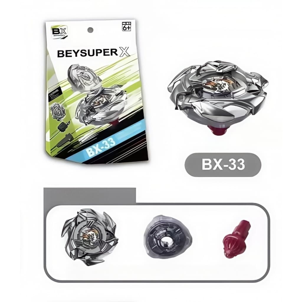 รุ่นใหม่ เบย์เบลด รุ่น BEYSUPER X ยอดฮิต ในกล่องอุปกรณ์พร้อมเล่น ลูกข่างของเล่นเบย์เบลด รูปที่ 8