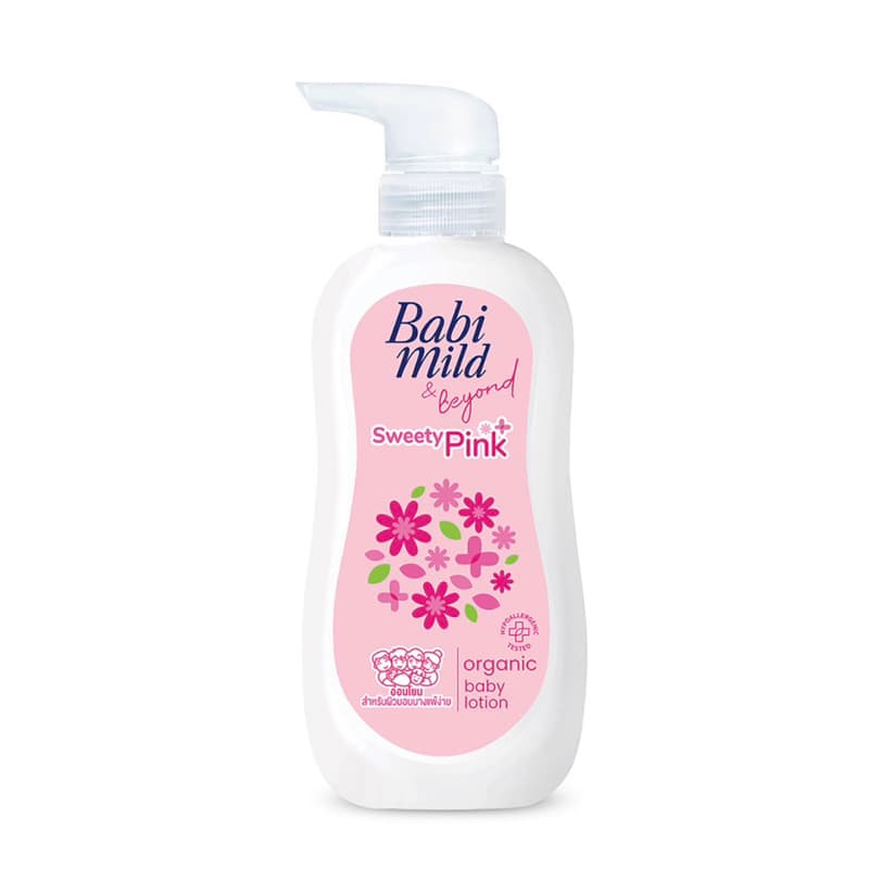 Babi Mild เบบี้มายค์ เบบี้ โลชั่น ผลิตภัณฑ์บำรุงผิวสำหรับเด็ก สูตรออแกนิค ขนาด 400 มล 1 ขวด รูปที่ 6