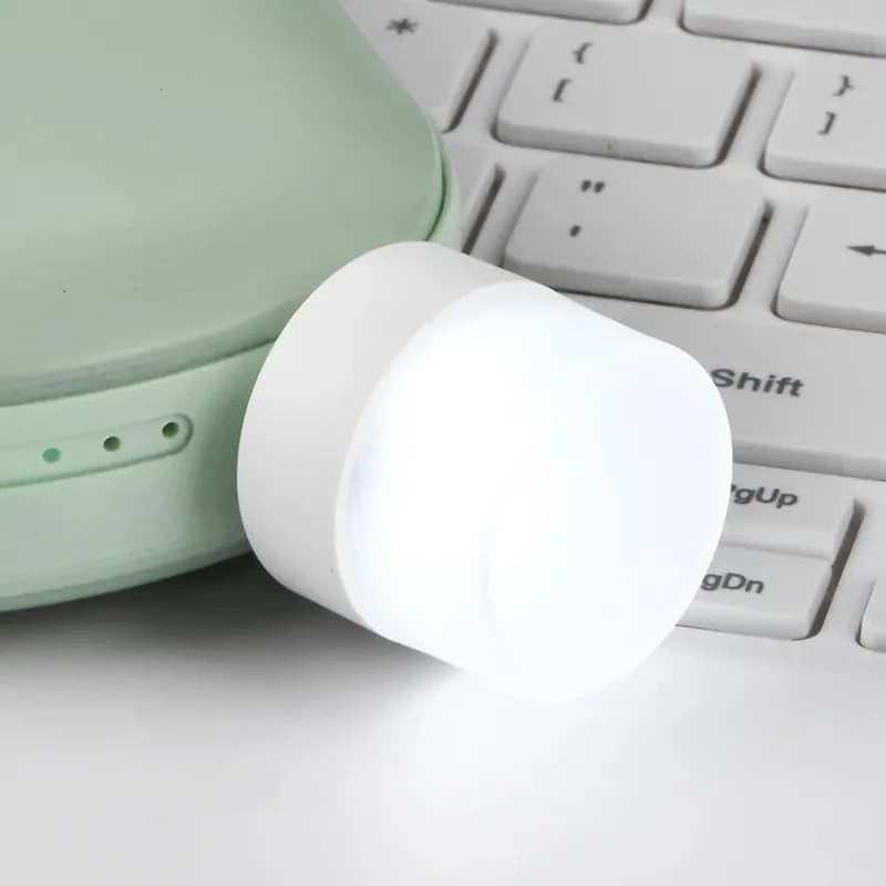 ไฟกลางคืน USB ไฟอ่านหนังสือป้องกันดวงตา Mini 5V LED สําหรับโคมไฟคอมพิวเตอร์ไฟมือถือ รูปที่ 2