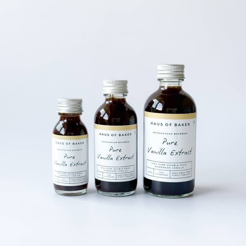 Madagascar Pure Vanilla Extract Double Fold Recipe วานิลลาแอกซ์แทรก สารสกัดวานิลลาบริสุทธิ์ กลิ่นวานิลลาแท้ 100% รูปที่ 5