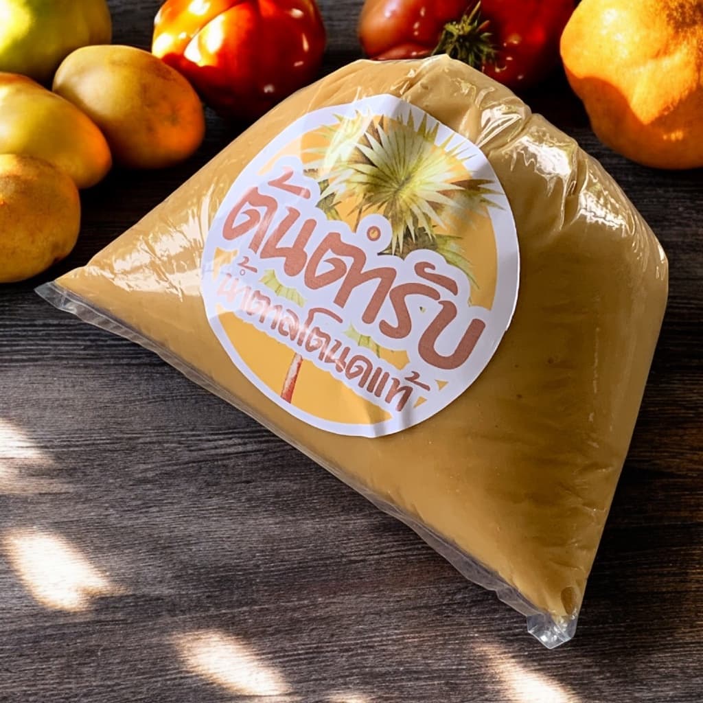 6 กก. "ต้นตำรับ" น้ำตาลโตนดแท้ เนื้อนิ่ม จากเพชรบุรี หอมหวานธรรมชาติ ไม่ผสม สะอาดปลอดภัย รูปที่ 4
