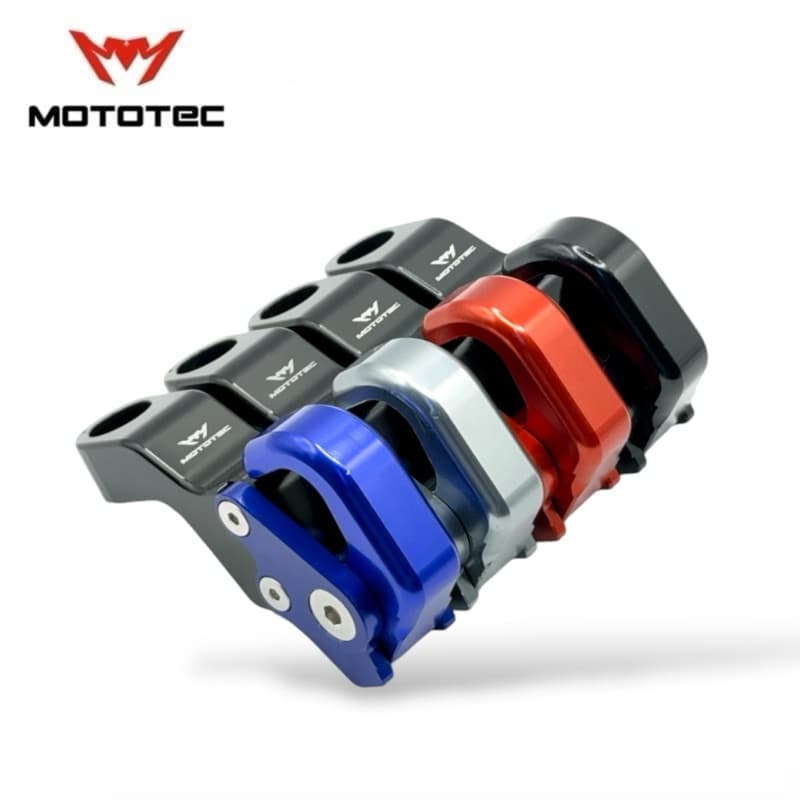 MOTOTEC MT-HO02 ตะขอเเขวนของแบบติดรูกระจก สำหรับมอเตอร์ไซด์ ตะขอแขวนหมวกกันน๊อค วัสดุอลูมิเนียม รูปที่ 5