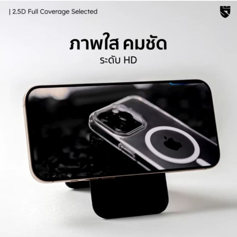 HiShield Selected ฟิล์มกระจก Samsung A57/A17/S25 Fe/A56/A26/A55/S24 Fe/A16/A06/S23 Fe/A54/A53/A73 รูปที่ 8