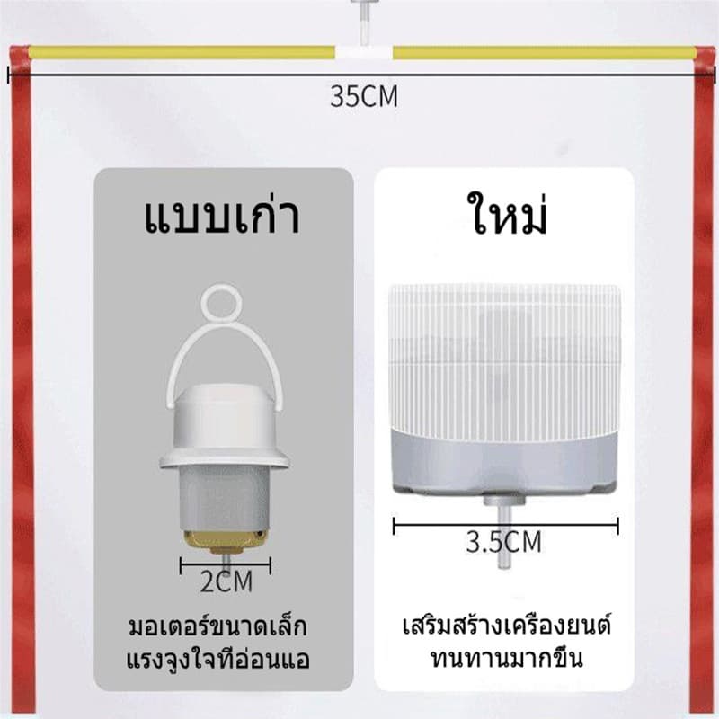 ขายดี พัดลมไล่แมลงวัน USB แรงลมสม่ำเสมอ ครอบคลุมกว้าง ใช้ได้ในร่ม / กลางแจ้ง ป้องกันแมลงวันตอมอาหาร รูปที่ 9