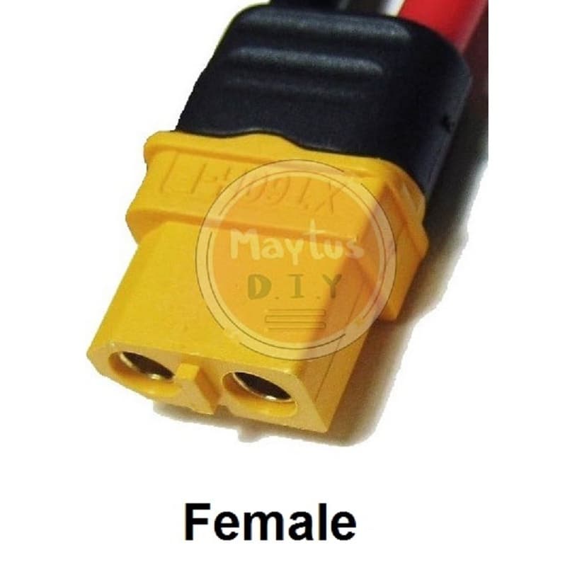 ] XT60 Amass Plug with housing ,10awg Silicone Rubber Cable รูปที่ 3