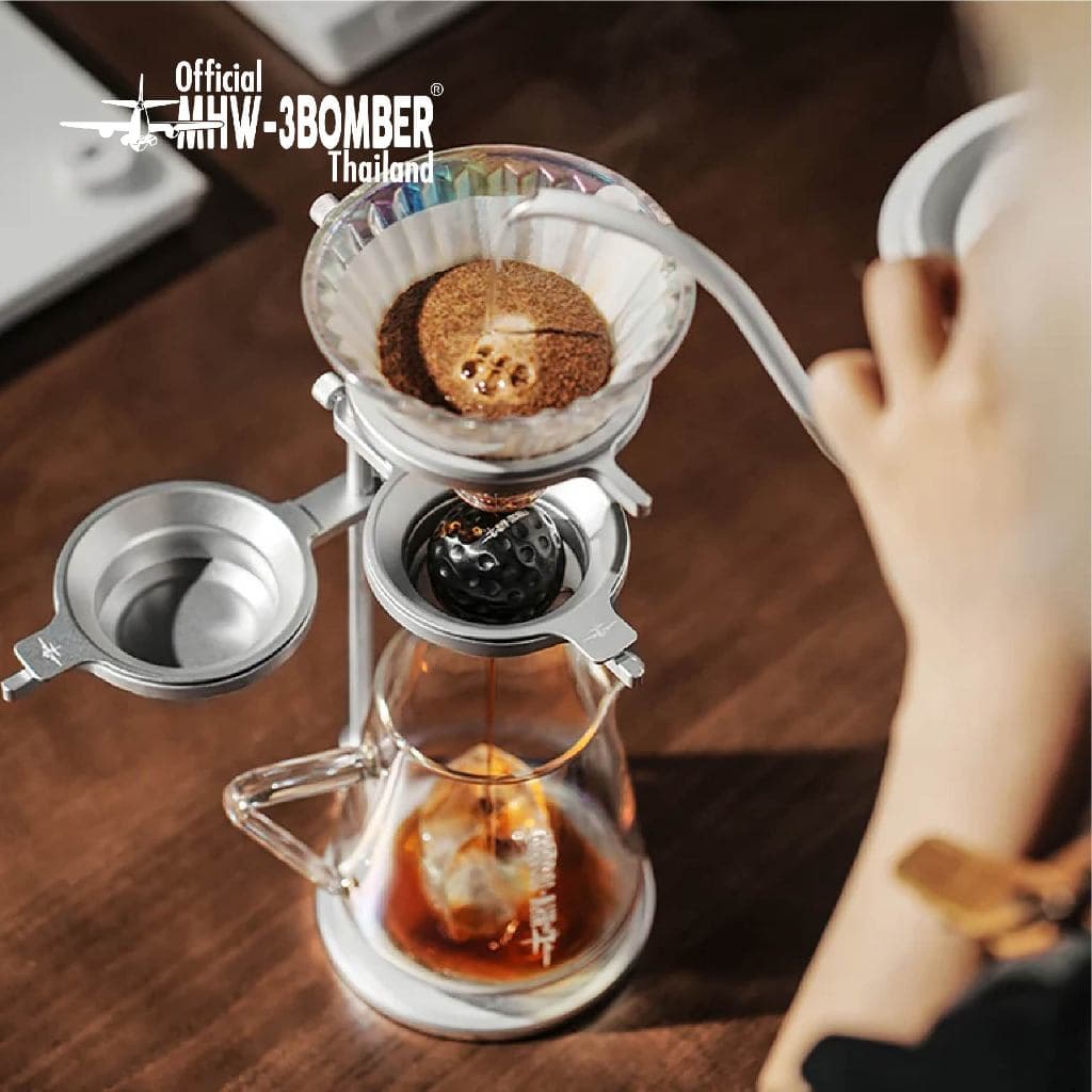 MHW-3BOMBER Smooth Pour Over Chilling Ball Stand แท่นวางอุปกรณ์กาแฟ พร้อมบอลเย็นชงกาแฟ รูปที่ 5