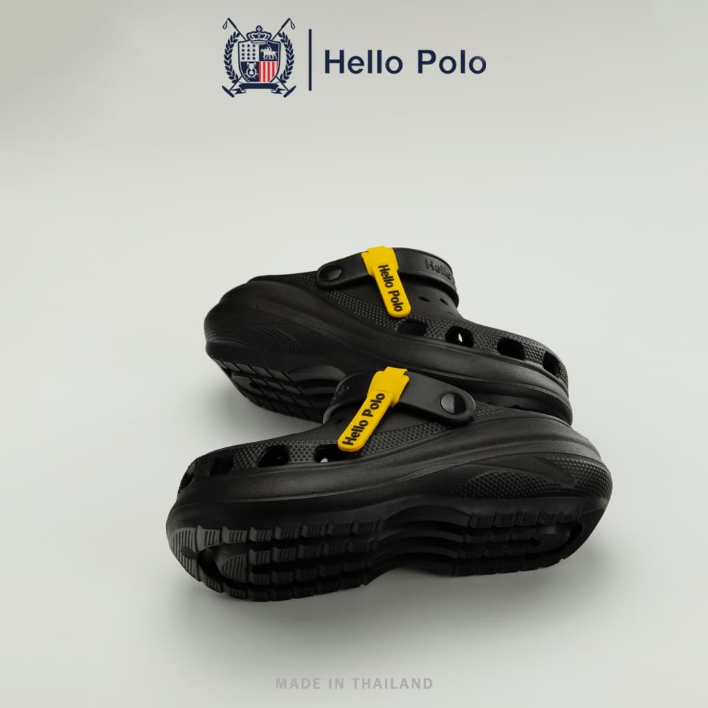 Hello Polo รองเท้าหัวโตผู้หญิง รองเท้าแตะป้องกันกลิ่น วัสดุ EVA ทนต่อการสึกหรอ กันลื่น พื้นหนา เหมาะกับฤดูร้อน HP8052 รูปที่ 5