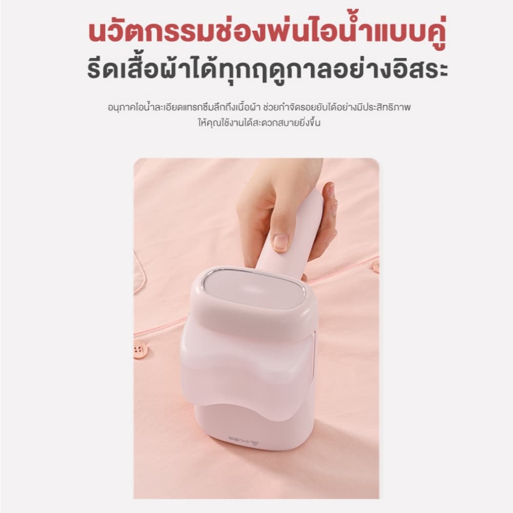 Haier เครื่องรีดไอน้ำแบบพกพา เตารีดพกพา เตารีดไอน้ำ รุ่น HSS-W1209 รูปที่ 5