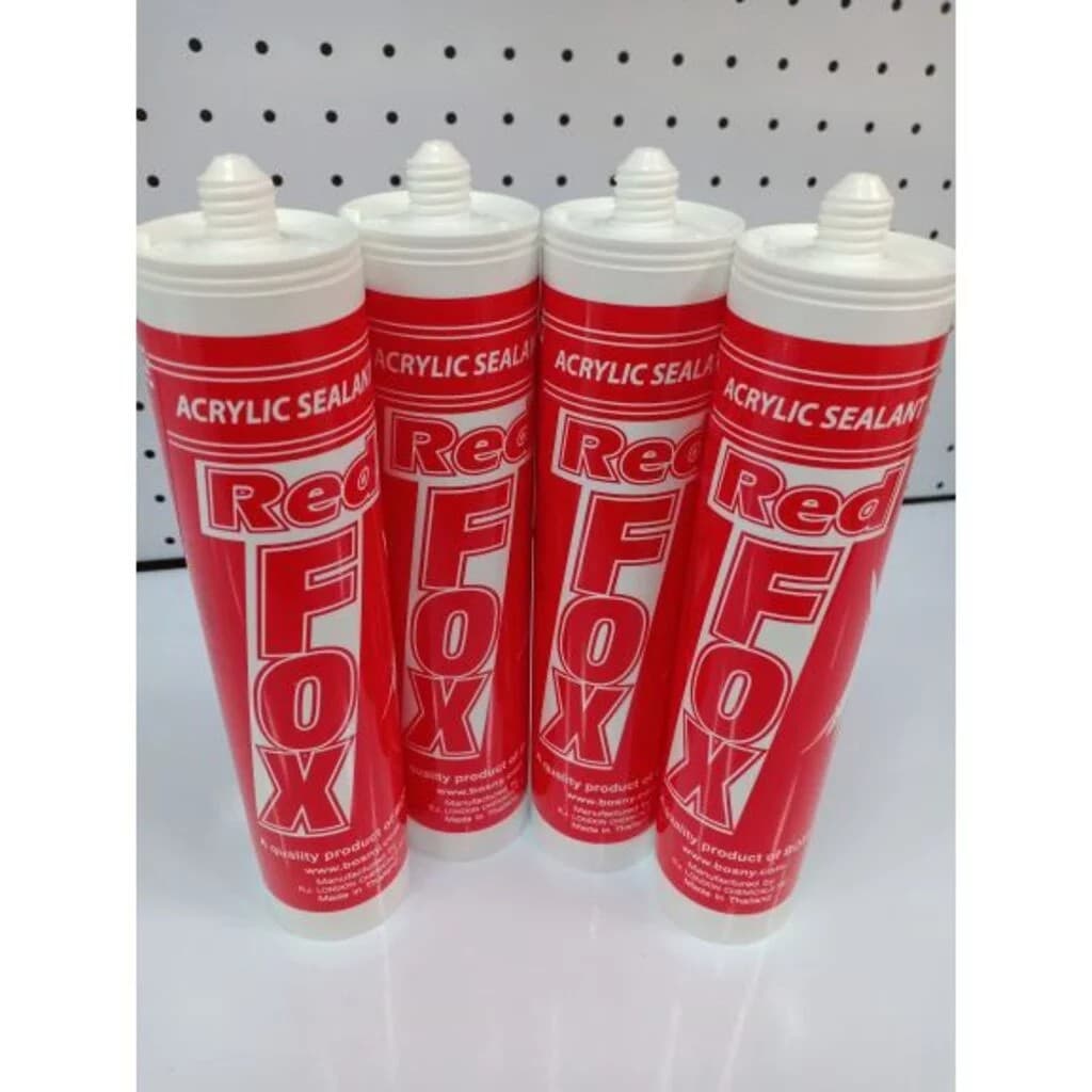 Red Fox Acrylic Sealant B211 อะครีลิคซีลแลนท์ "เรดฟอกซ์" บี211 แด๊ปขาว รูปที่ 2