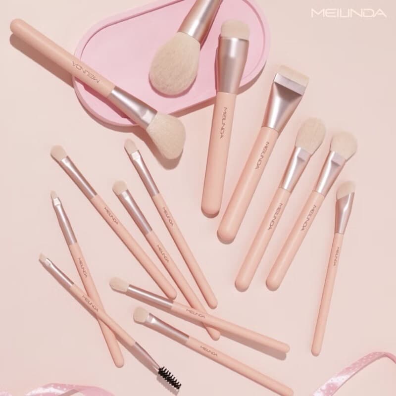 Meilinda Ballerina Basic Brush แปรงแต่งหน้า ขนแปรง นุ่ม ไม่บาดใบหน้า MC4316 รูปที่ 5